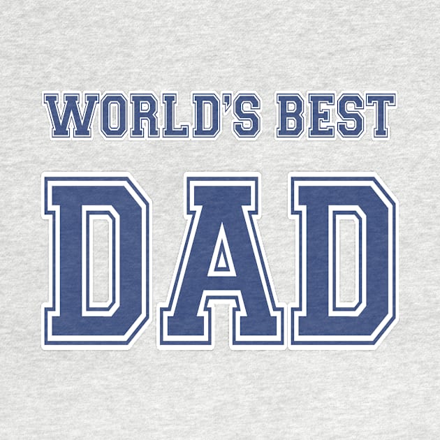 World's Best Dad Athletic by JerryWLambert